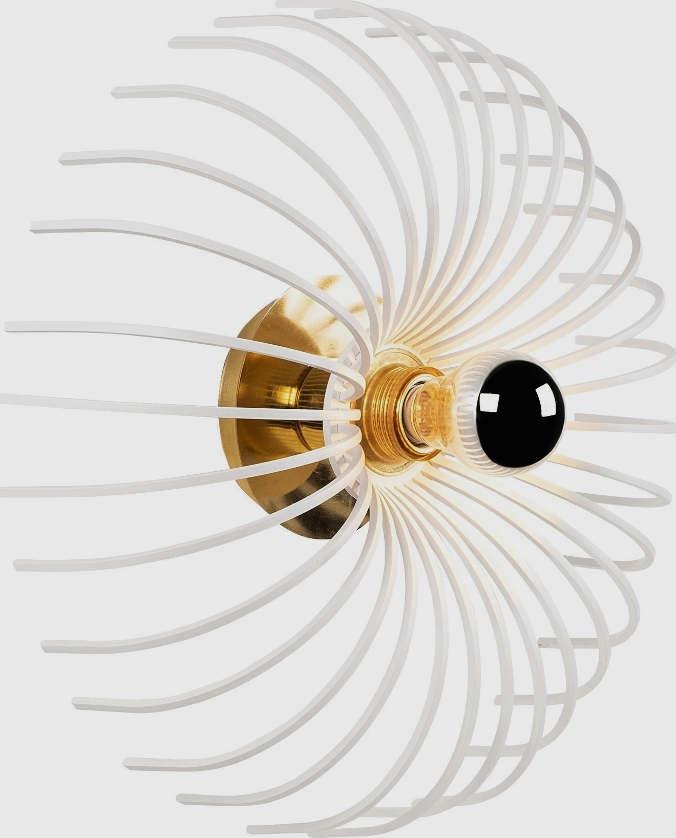 Aspendos wandlamp N-646 - Wit