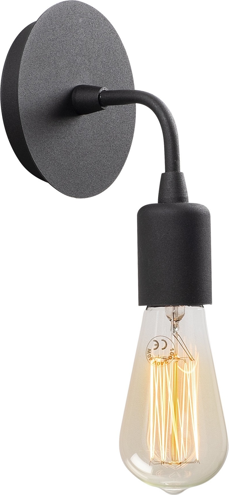 Harput wandlamp N-1322 - Zwart