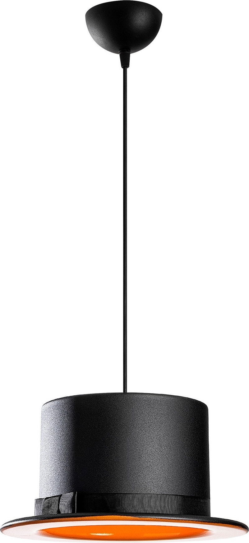 Forte plafondlamp MR-316 - Zwart/oranje