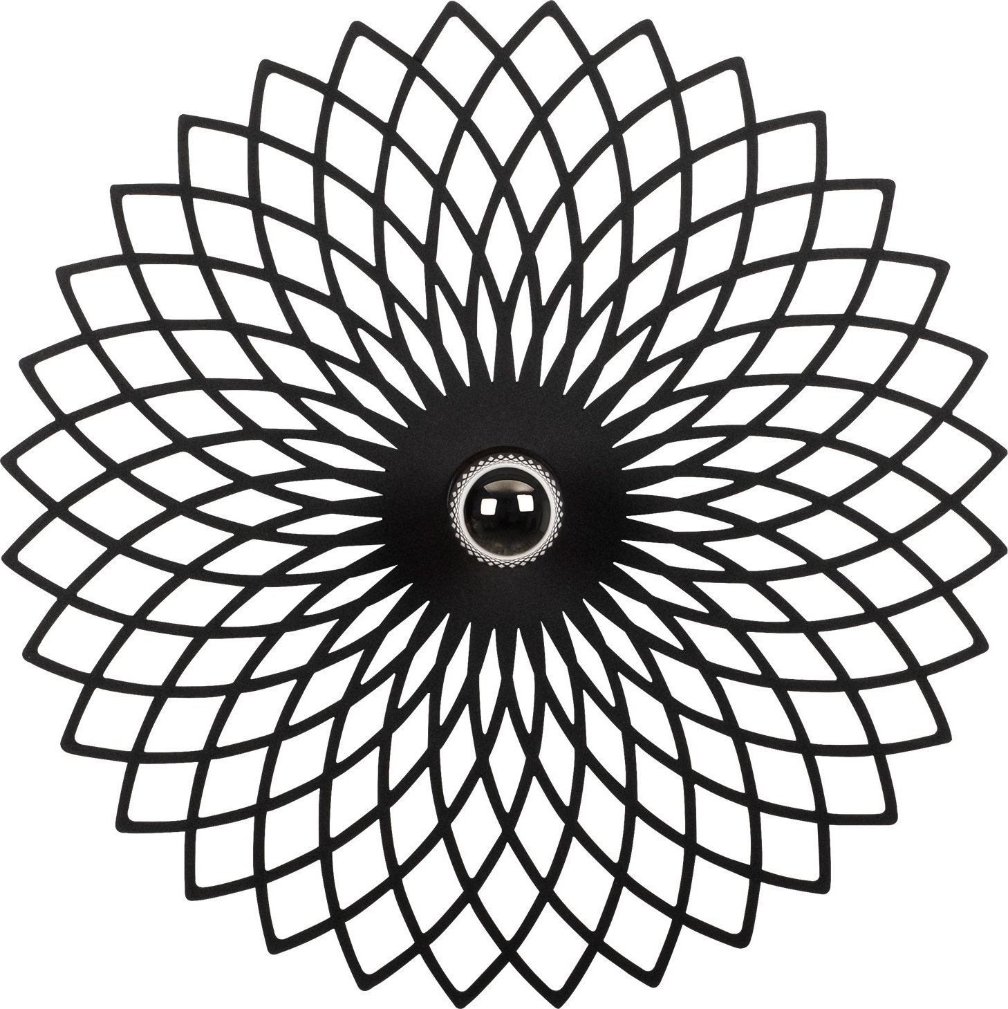 Fellini wandlamp 987 - Zwart