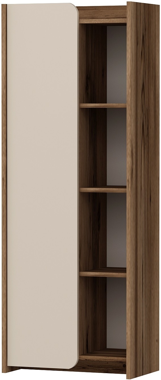 Suave boekenkast - Licht walnoot/beige Suave boekenkast - Licht walnoot/beige