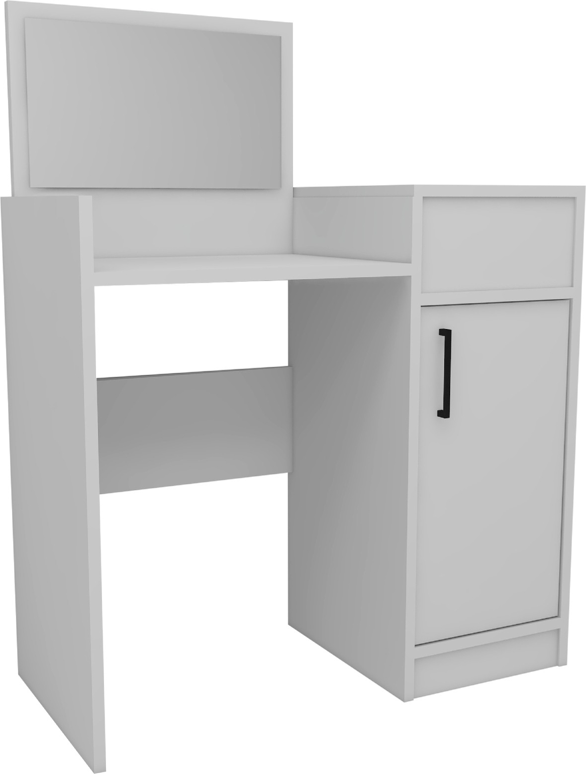 Sedef kaptafel 85,4 x 40 cm - Wit