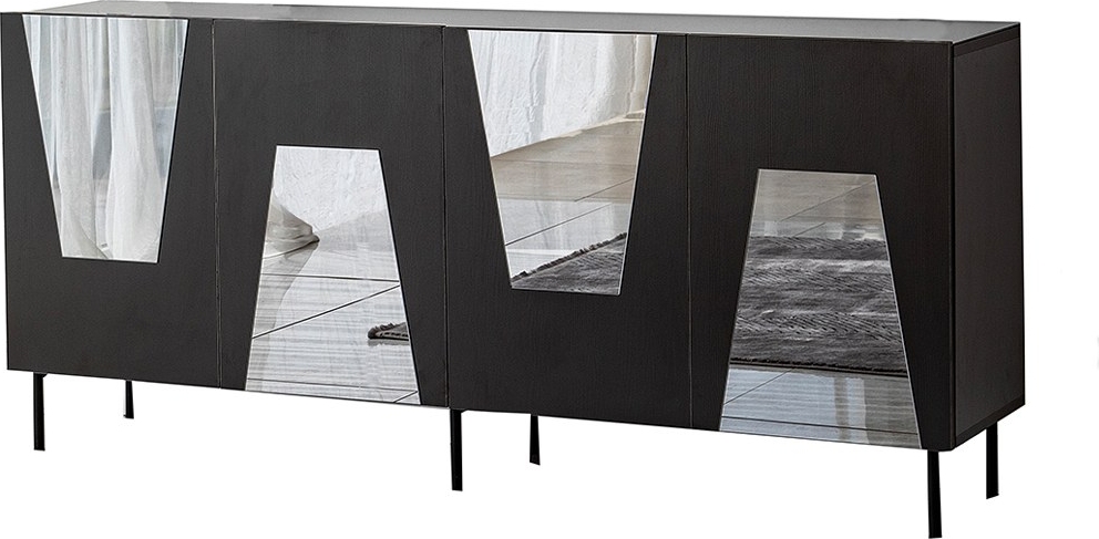 Venetiaans dressoir - Zwart