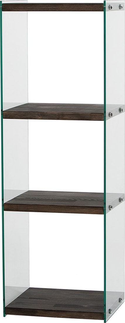 Aqua hoge boekenkast - Antraciet