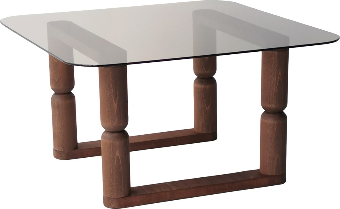 Stoa salontafel 80 x 80 cm - Brons Stoa salontafel 80 x 80 cm - Brons