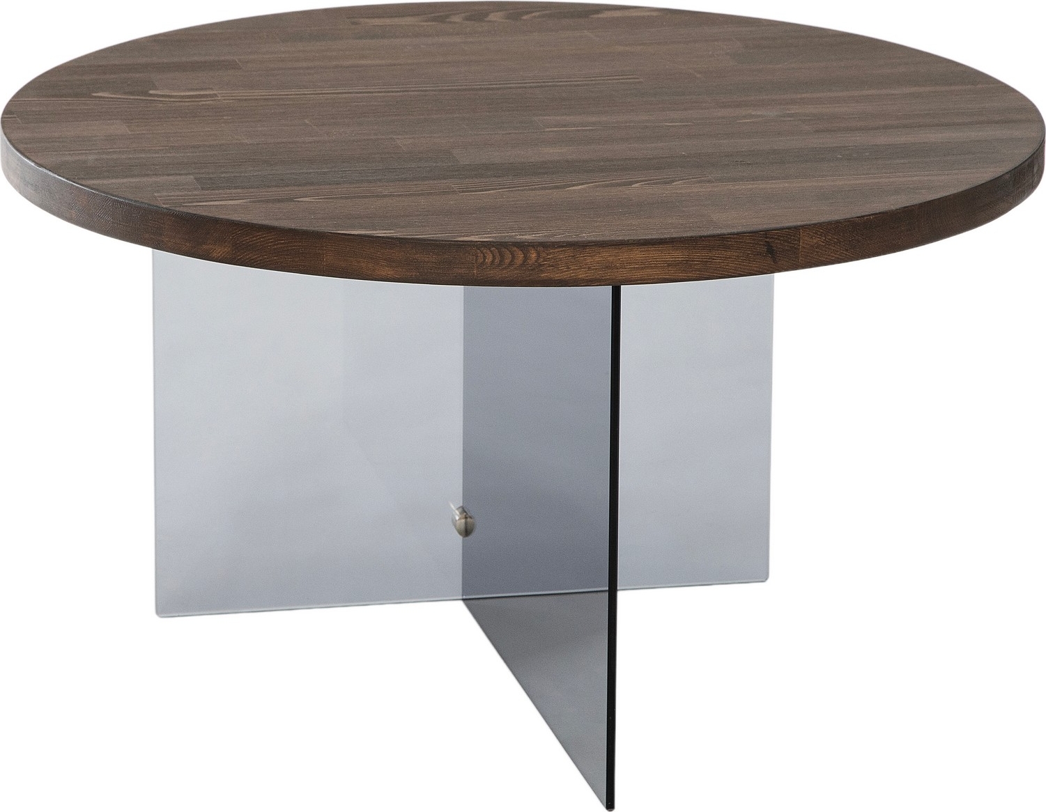 Serenity salontafel �70 cm - Walnoot/donkergrijs