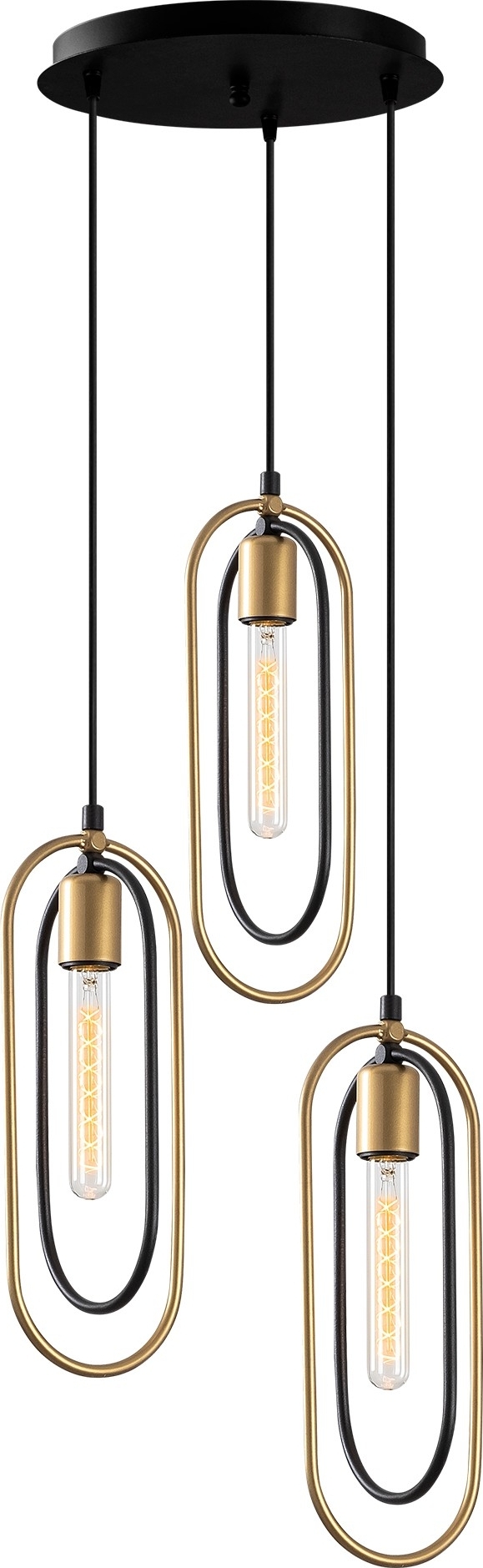 Ceres taklampa 2021 - Svart/guld