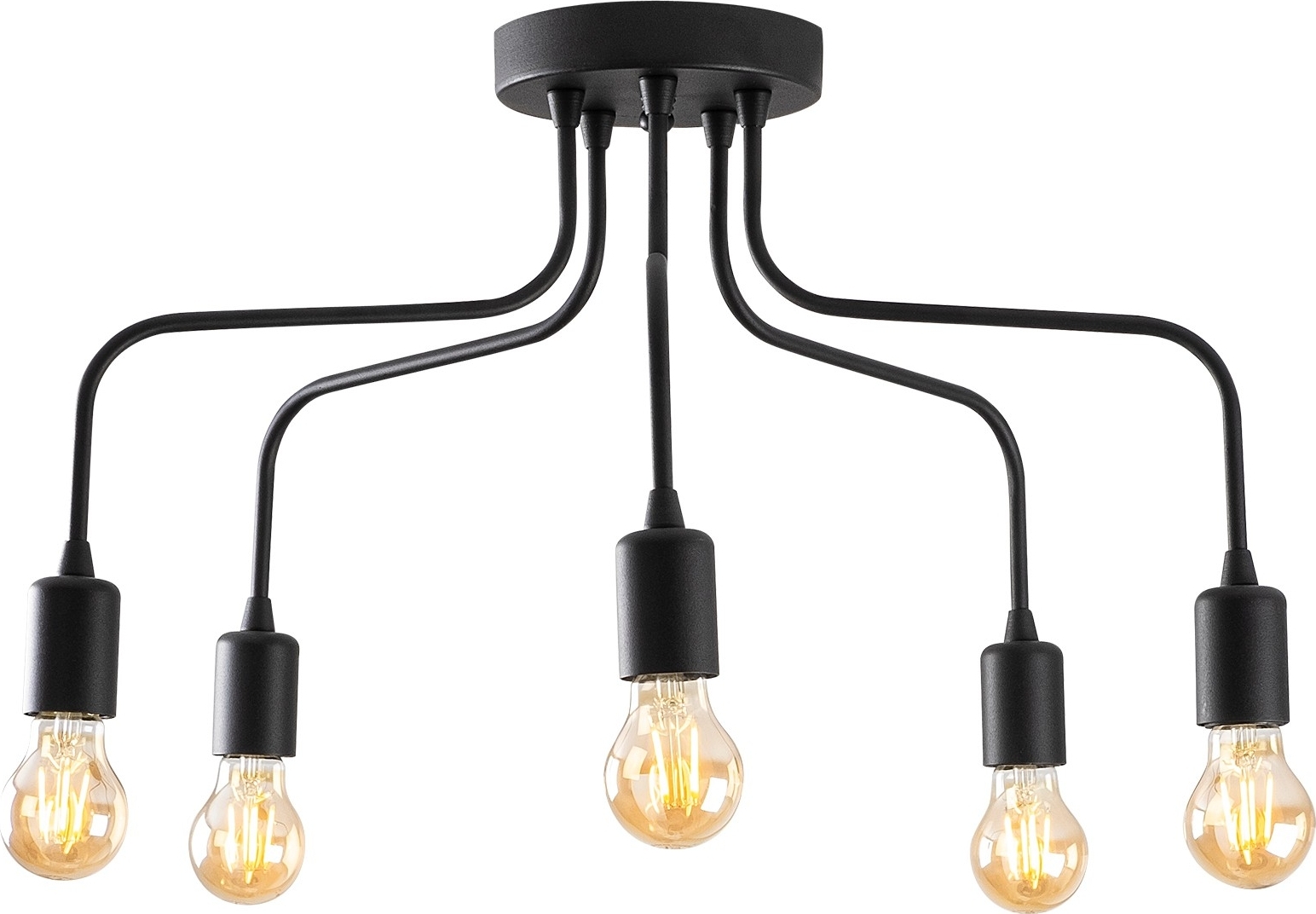 Candelabra taklampa 1182 - Svart Candelabra taklampa 1182 - Svart