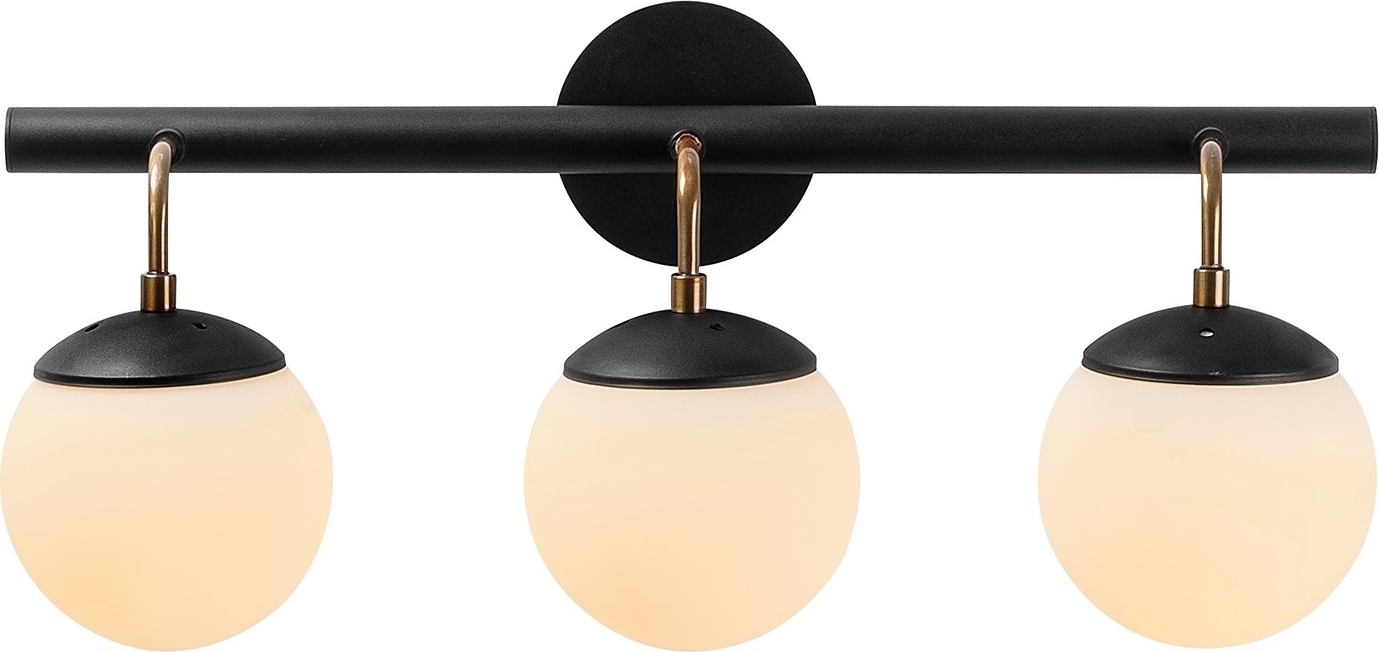 Gondola wandlamp 3031 - Zwart/wit Gondola wandlamp 3031 - Zwart/wit