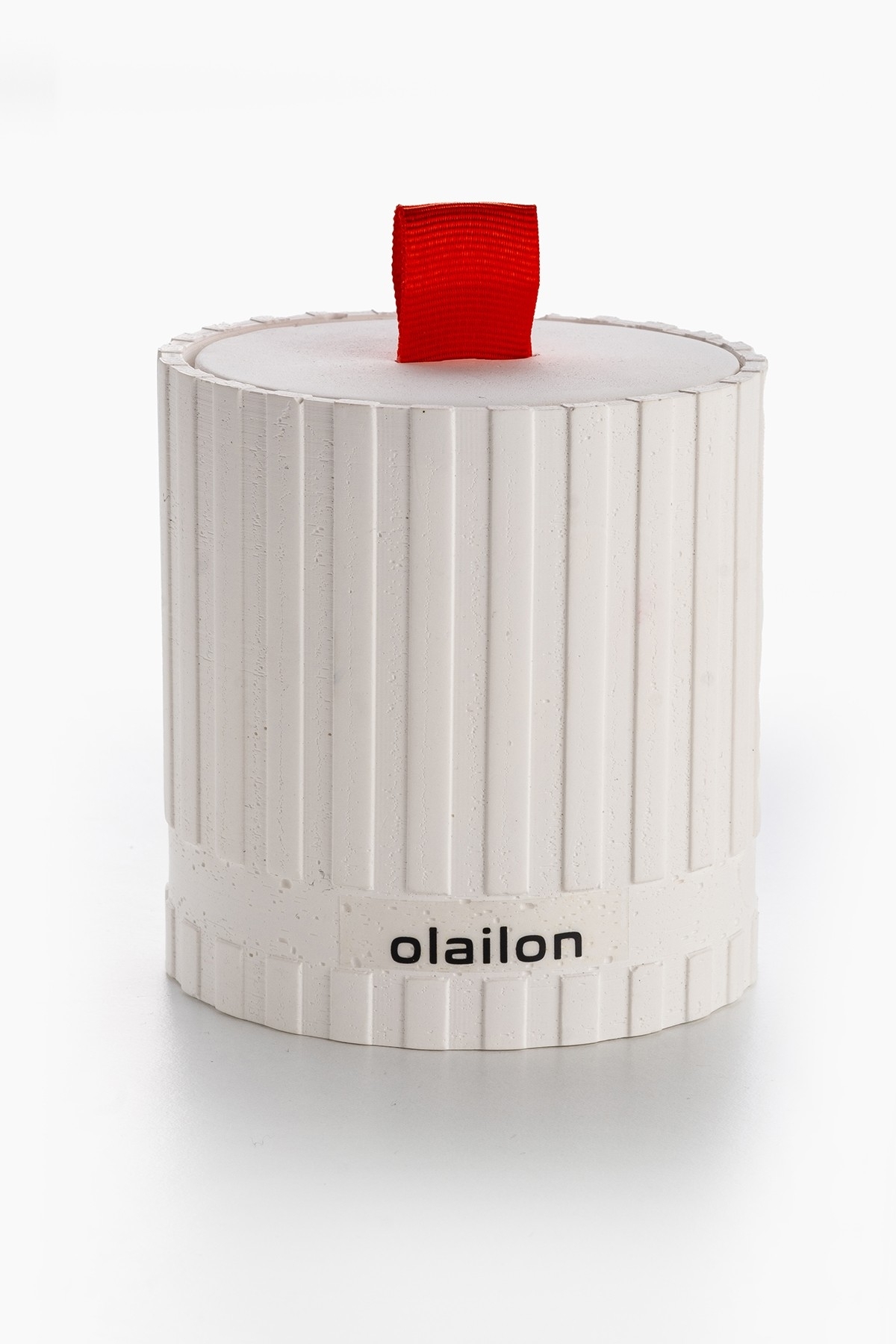 Sutun geurkaars - Wit/rood Sutun geurkaars - Wit/rood