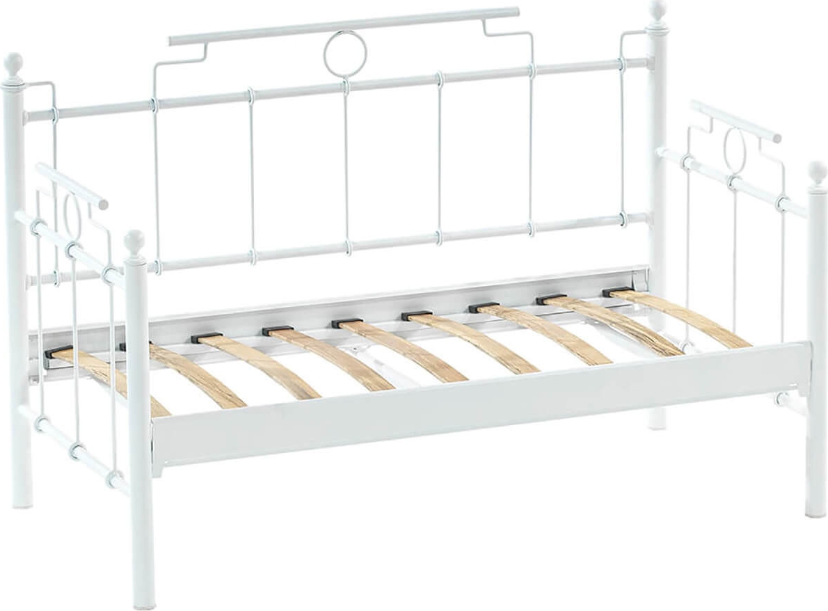 Hampus 2-sits utesoffa - Vit/grön Hampus 2-sits utesoffa - Vit/grön