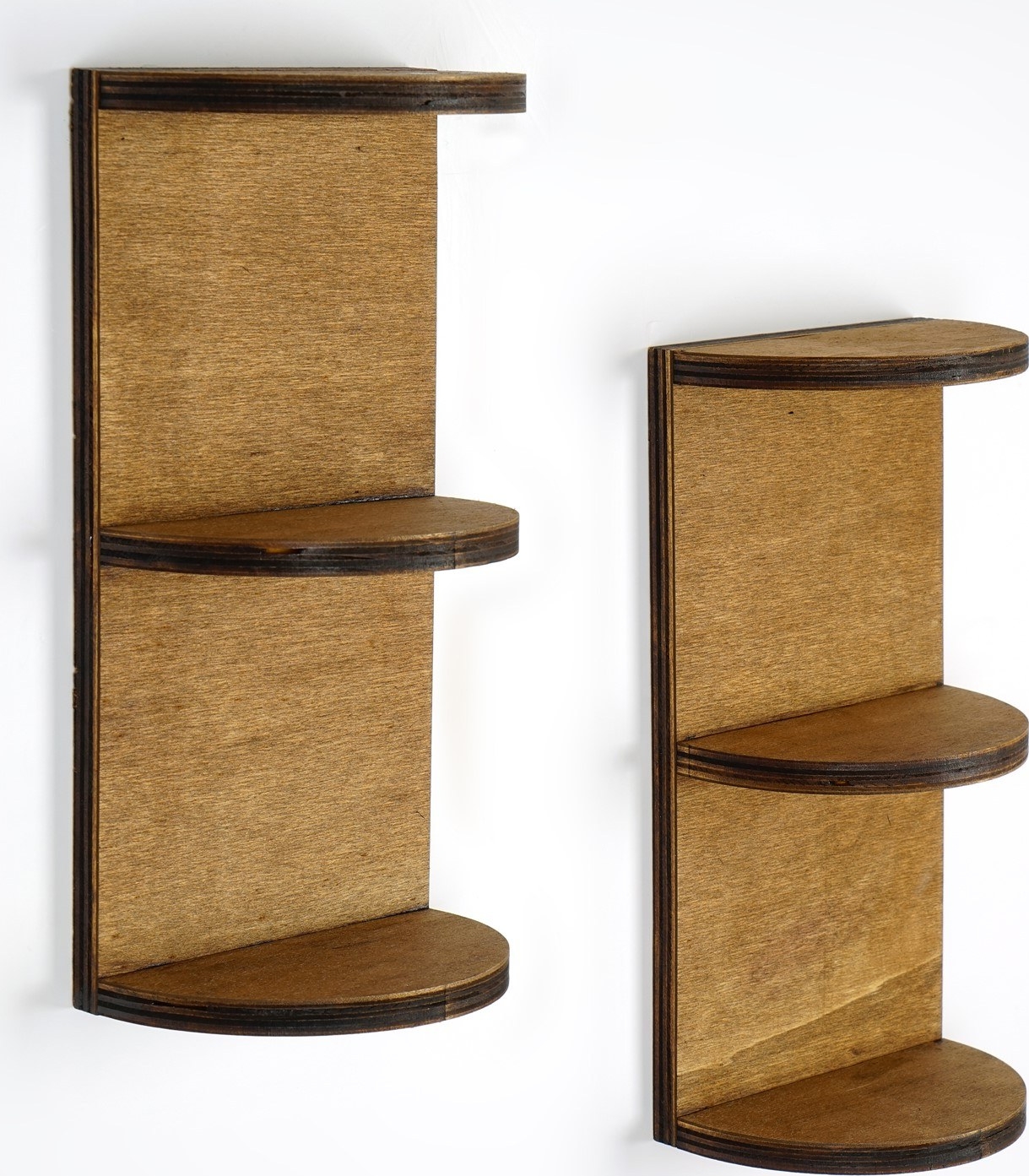 Rafa wandplank 259 Walnoot