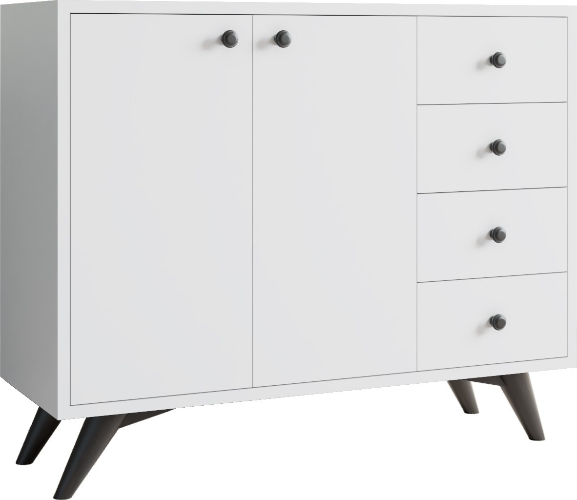 Waga opbergmeubel - Wit