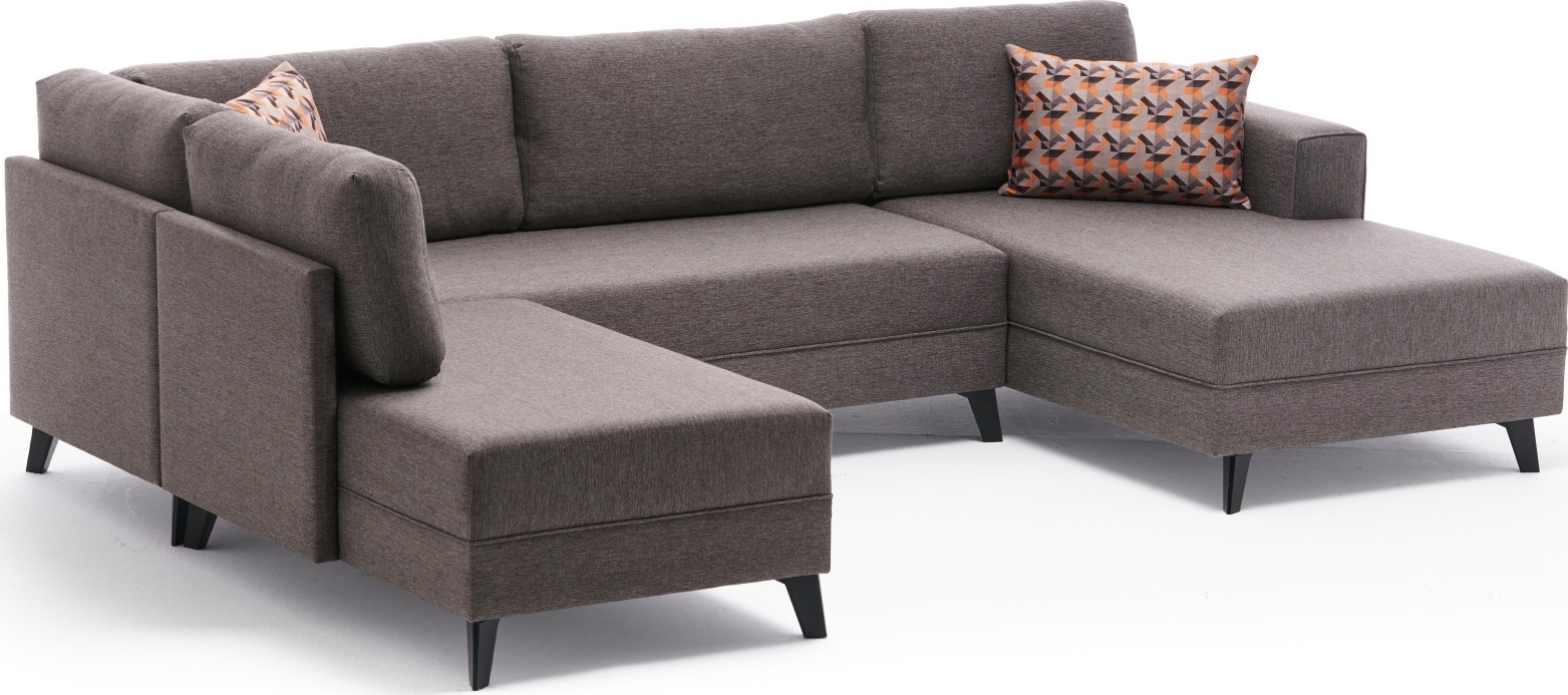 Efsun u-b�ddsoffa - Brun