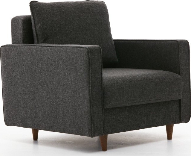 Eca fauteuil - Antraciet + Meubelreiniging