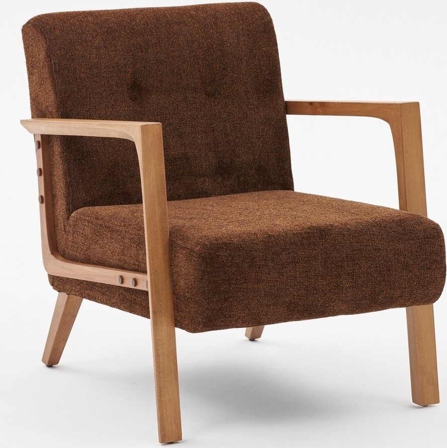 Kemer fauteuil - Bruin