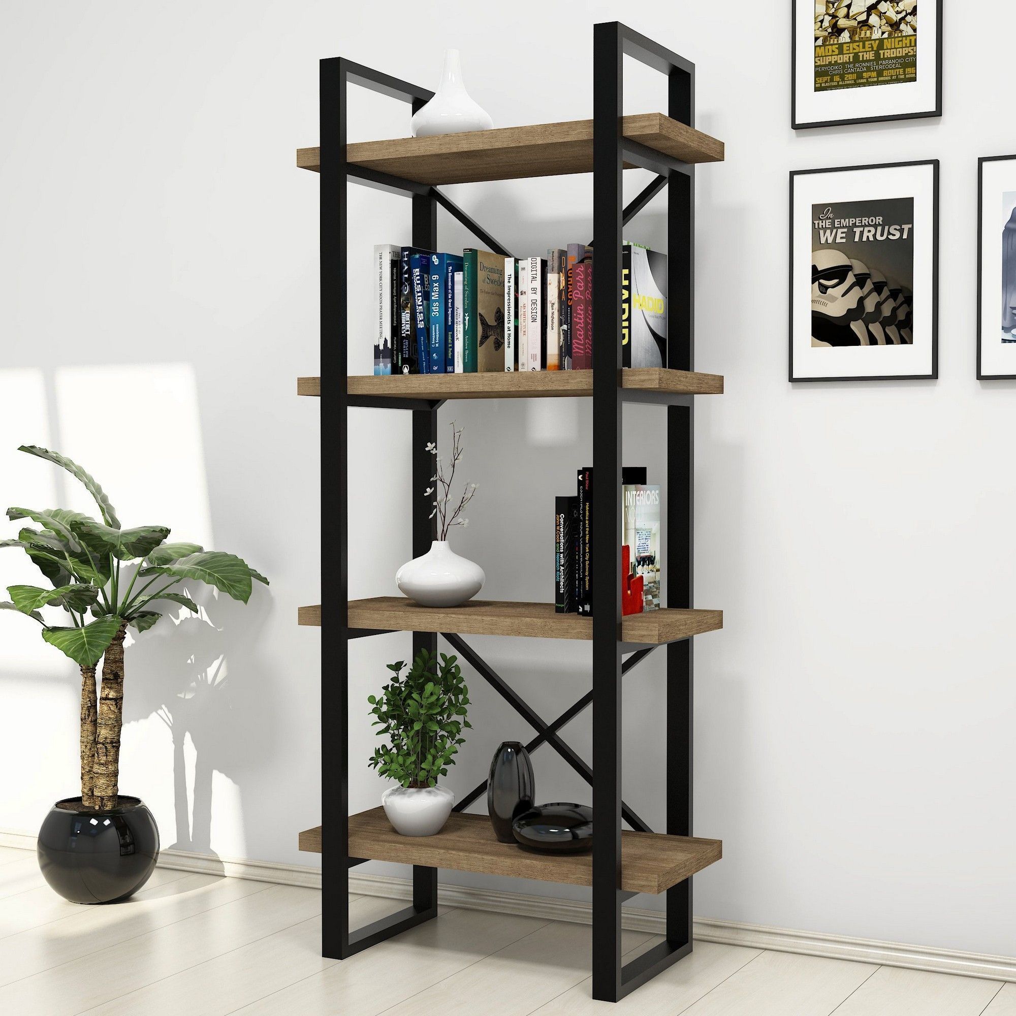 Alaro modern bokhylla - Valn�t