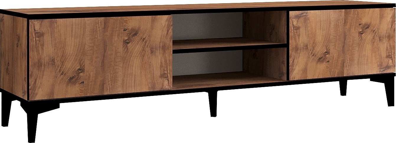 Begi TV-b�nk - Furu/svart