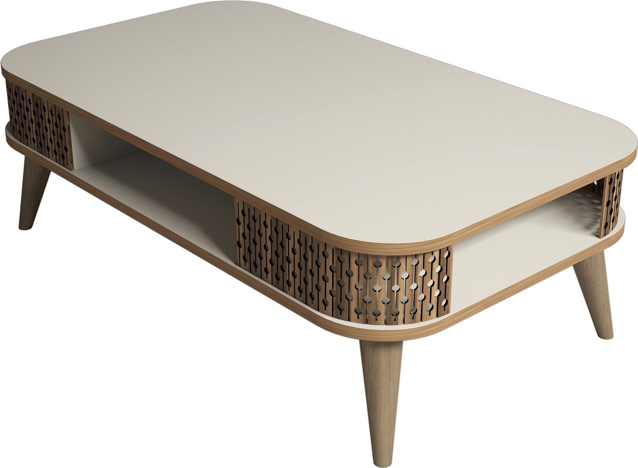 Einar soffbord 105 x 60 cm - Cream