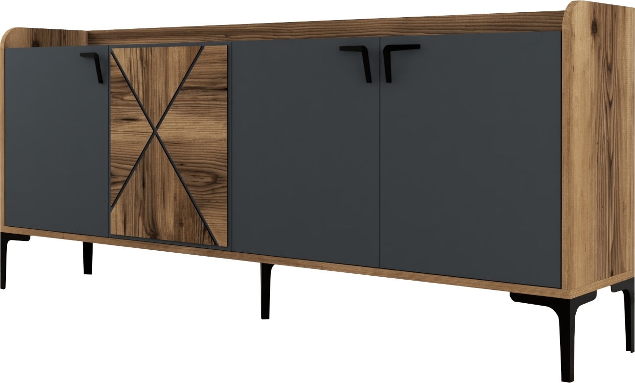 Vendela skänk - Valnöt/antracit Vendela skänk - Valnöt/antracit