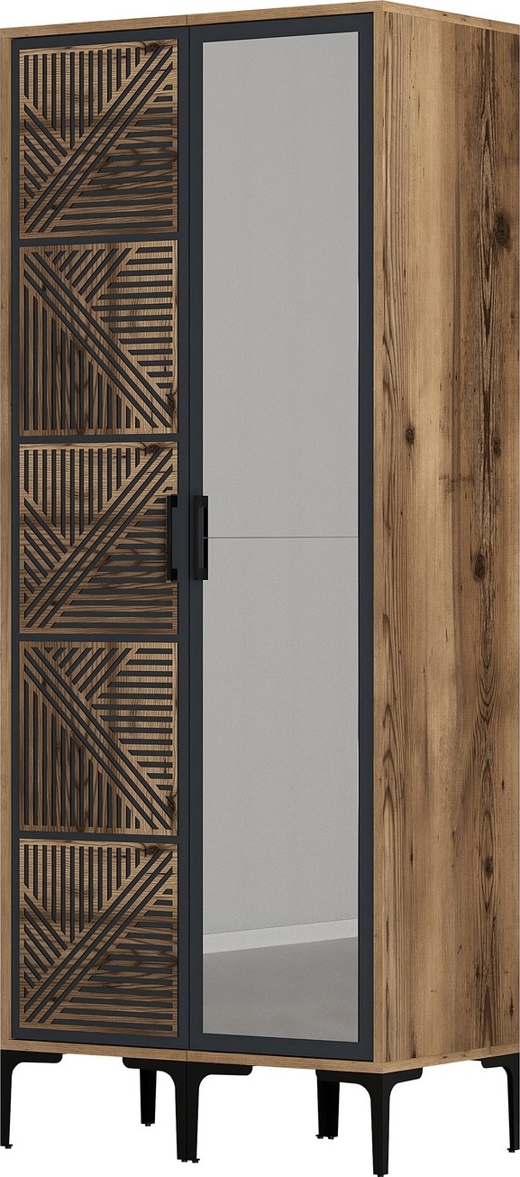 Kumsal garderob 1 Valn�t/antracit