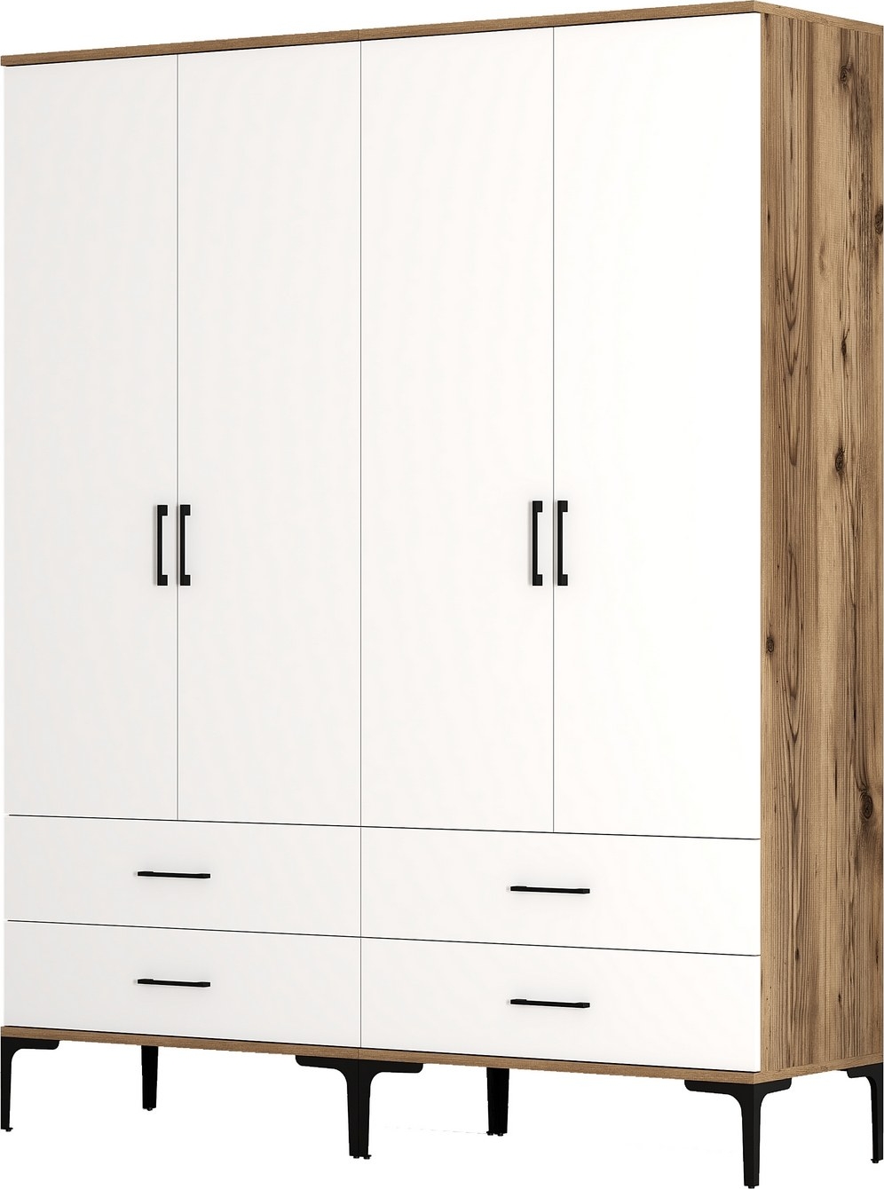Kumsal garderob 14 Valnöt/vit Kumsal garderob 14 Valnöt/vit