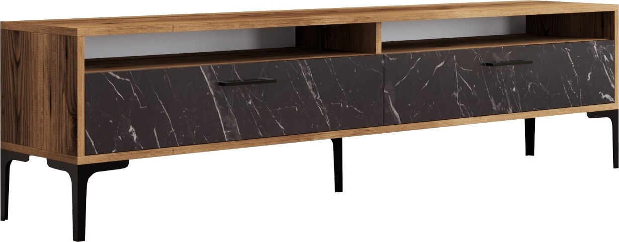 Istanbul TV-b�nk Valn�t/svart marmor