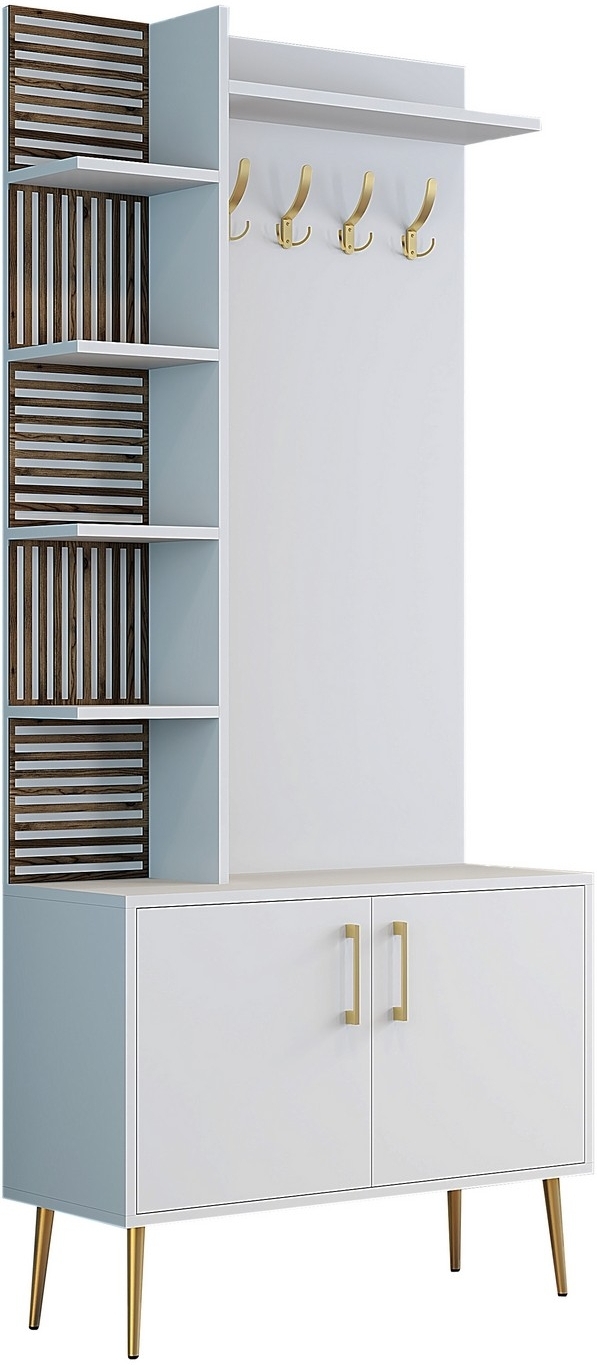 Viyana hallm�bel 90 cm - Vit/guld