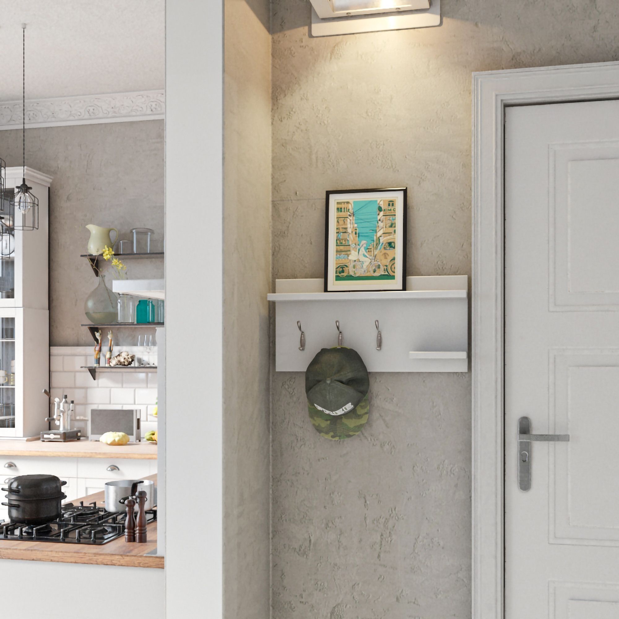 Tarzan v�gghylla - Vit