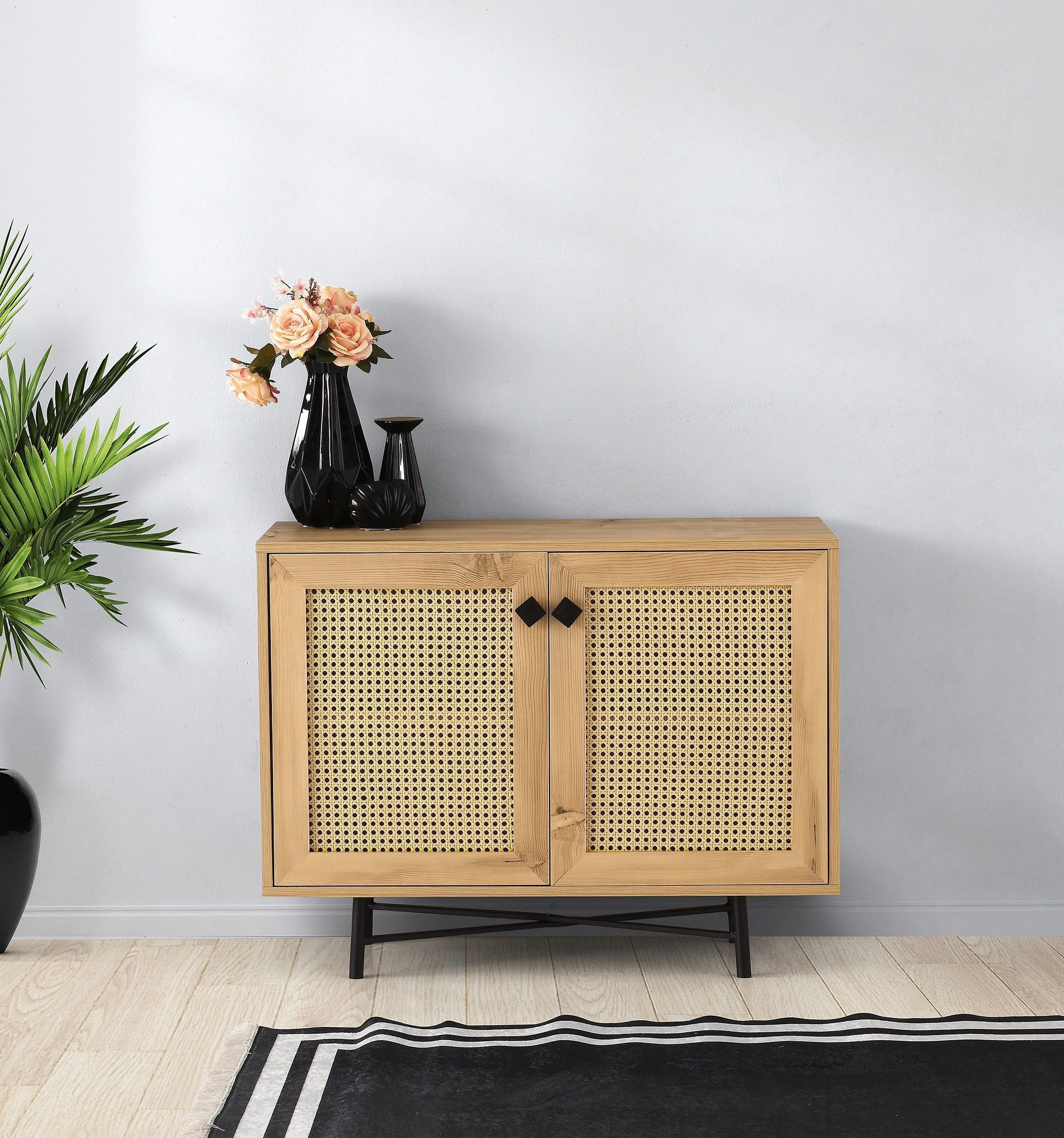 Tarsus kast - Eiken/zwart