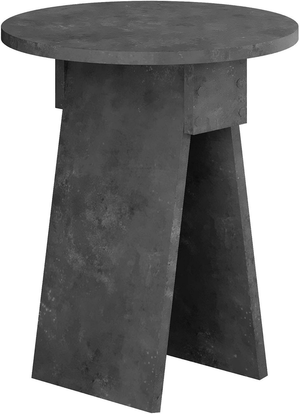 Chen bijzettafel - Retro grijs