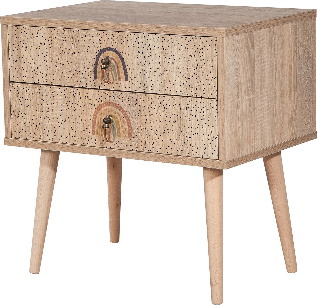 City Rainbow sängbord - Beige City Rainbow sängbord - Beige