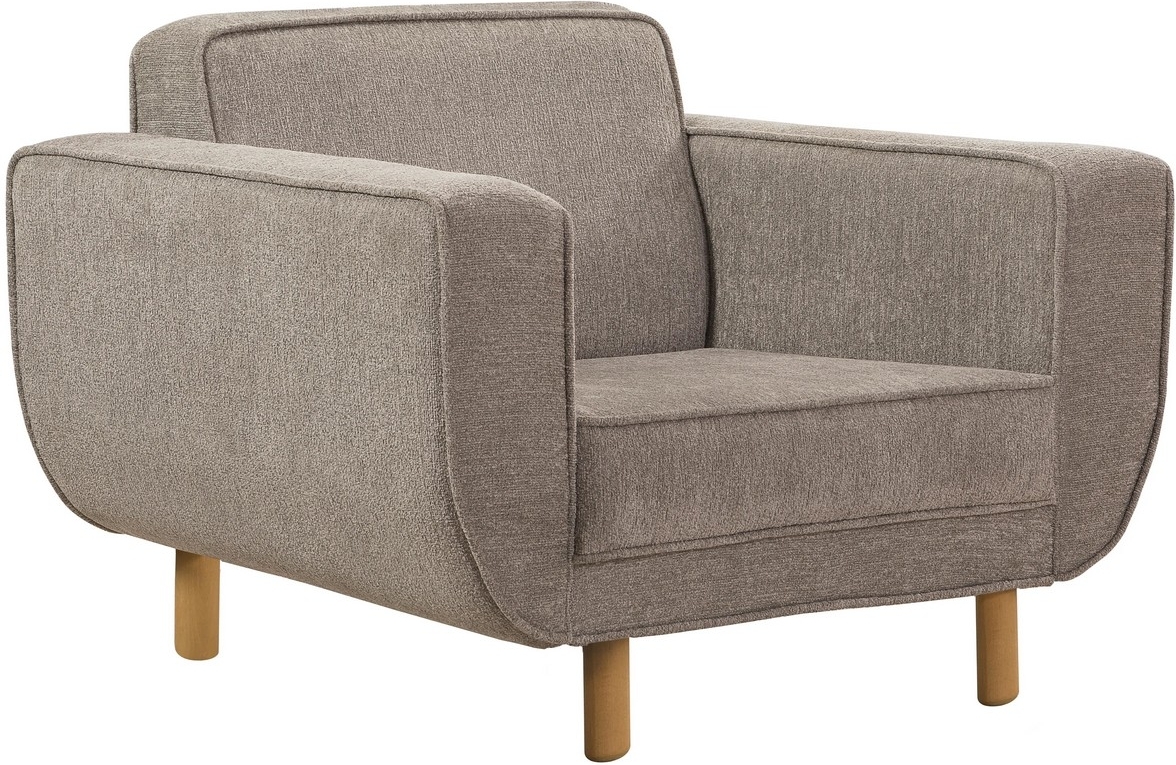 Berjer fåtölj - Grå/ek Berjer fåtölj - Grå/ek