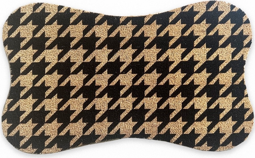 Pacha d�rrmatta Svart/beige - 45 x 75 cm