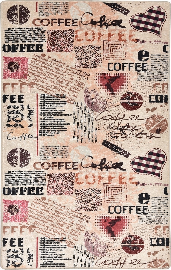 Koffie vloerkleed Koffie vloerkleed