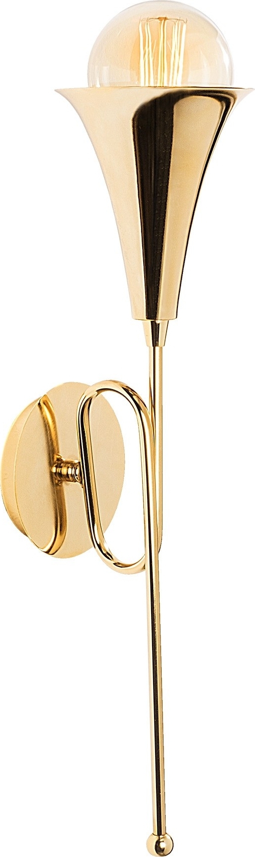 Sarmal wandlamp 3051 - Goud