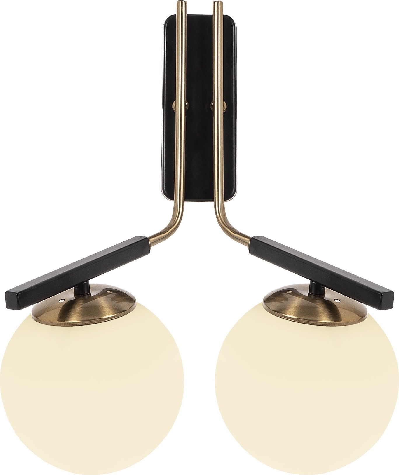 Vaduz wandlamp 4016 - Goud/zwart Vaduz wandlamp 4016 - Goud/zwart