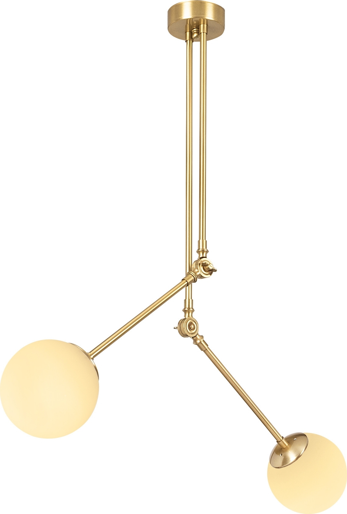 Cambaz plafondlamp 3452 - Goud/wit
