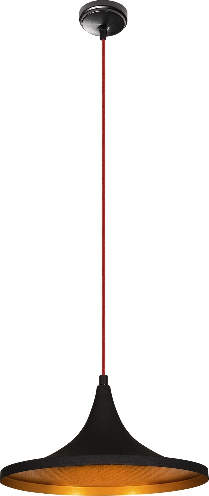 Elmas taklampa 3531 - Svart/röd Elmas taklampa 3531 - Svart/röd