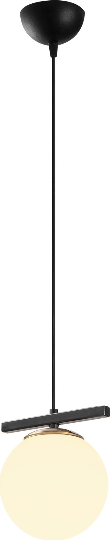 Ozone plafondlamp 6261 - Zwart/wit Ozone plafondlamp 6261 - Zwart/wit