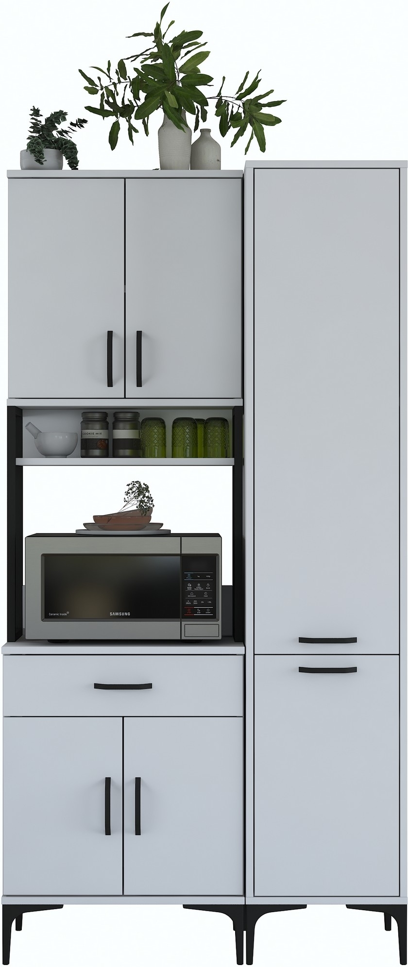 Jericho kast 121 - Wit