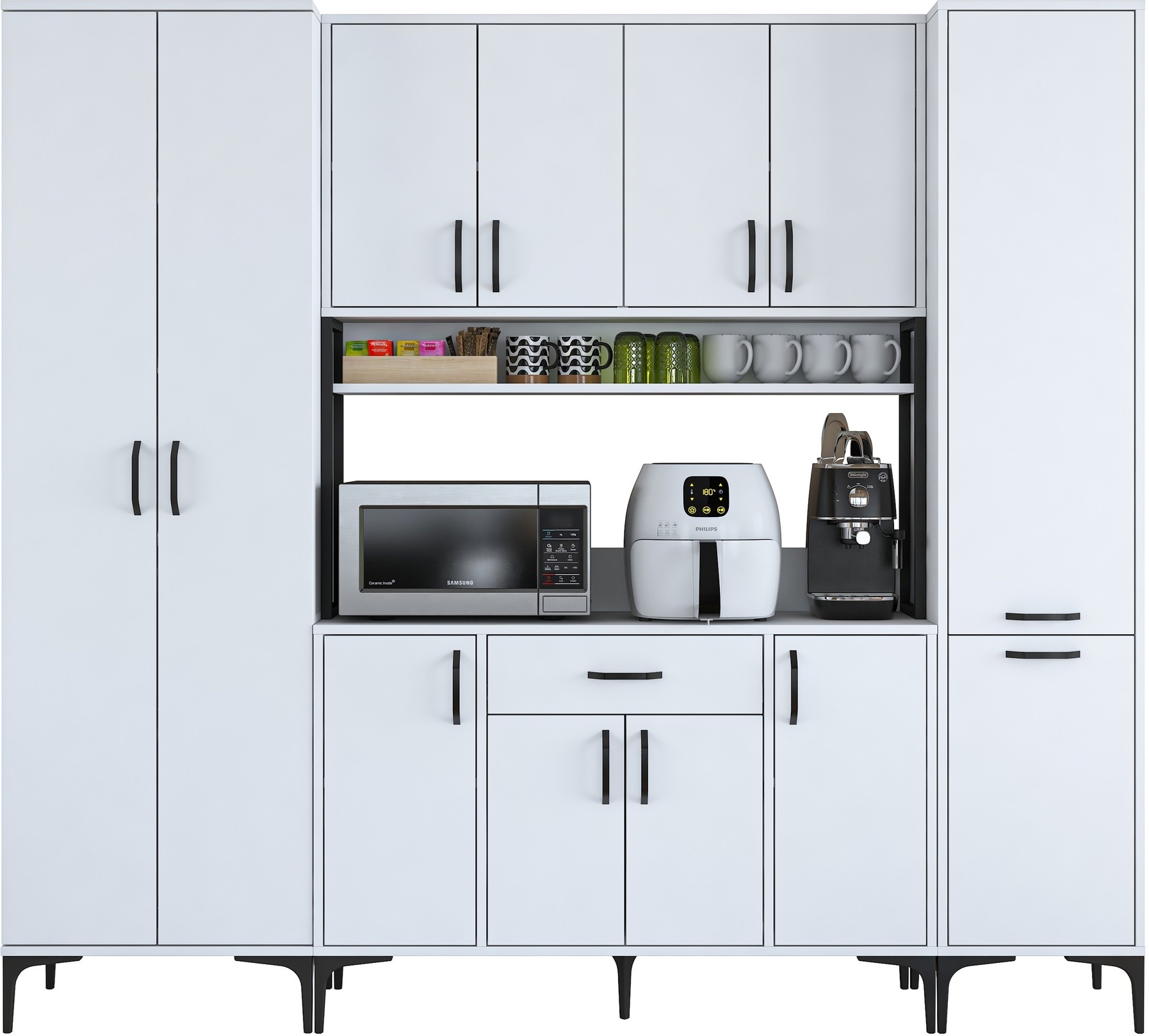 Jericho kast 132 - Wit Jericho kast 132 - Wit