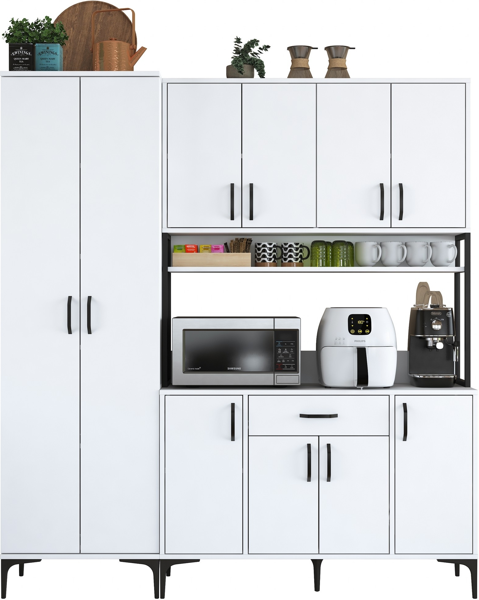 Jericho kast 133 - Wit Jericho kast 133 - Wit