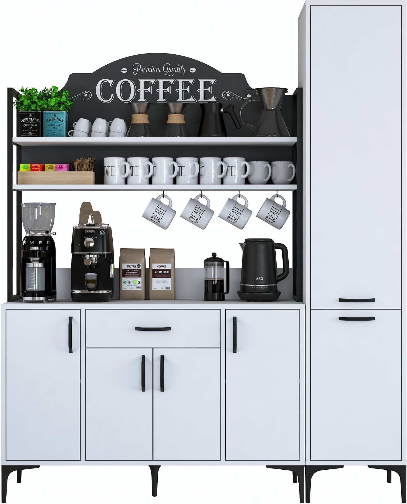 Jericho kast 149 - Wit Jericho kast 149 - Wit