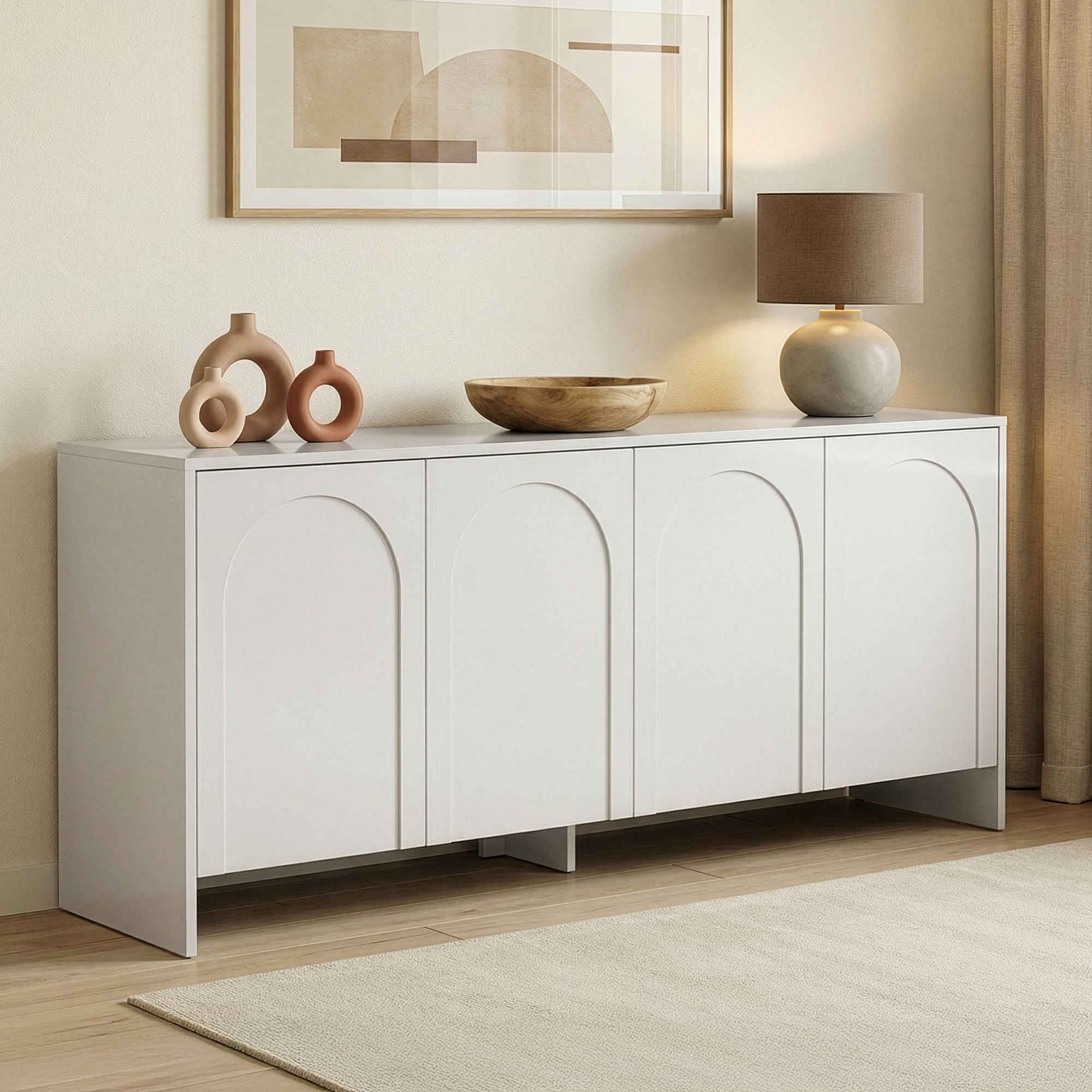 Sideboard Arina 180 cm - Vit