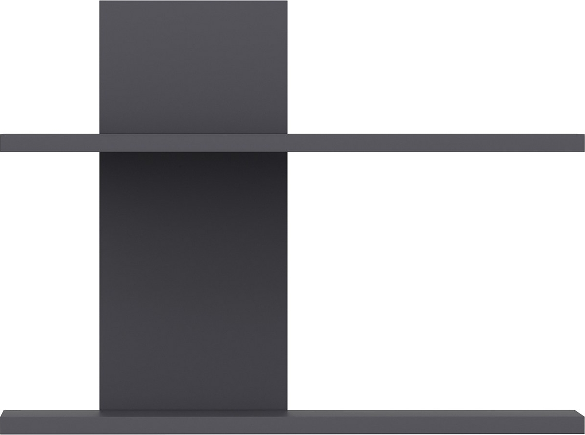 Valter wandplank Antraciet