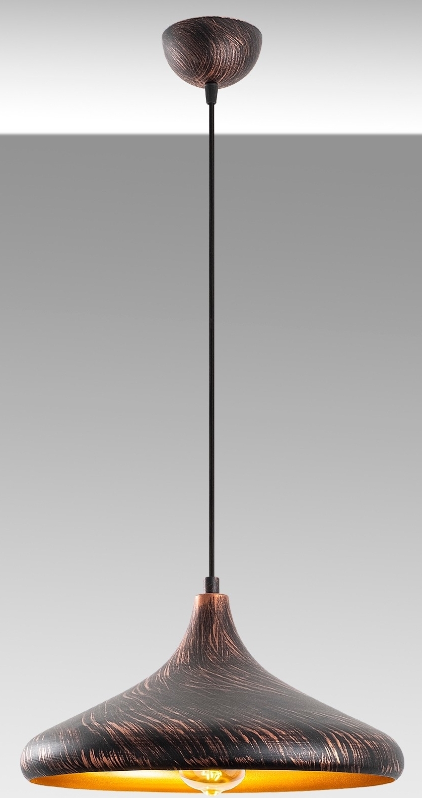 Barek plafondlamp 11546 - Zwart gepatineerd