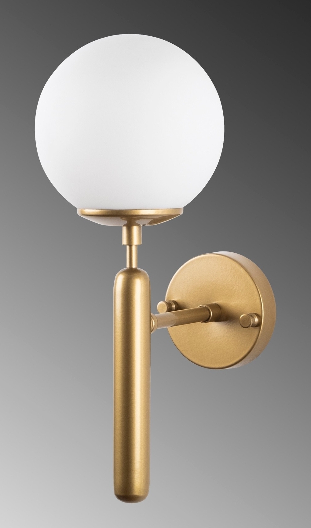 King wandlamp 11458 - Goud/wit