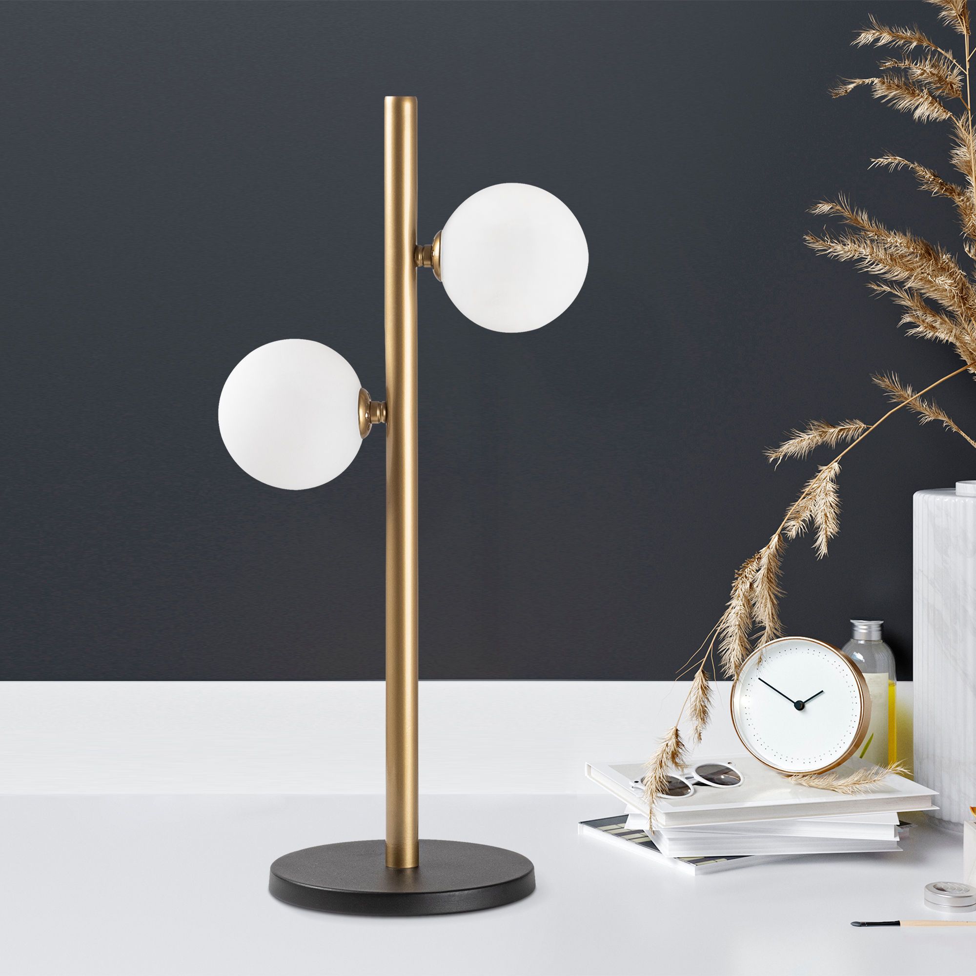 Domino tafellamp - Vintage