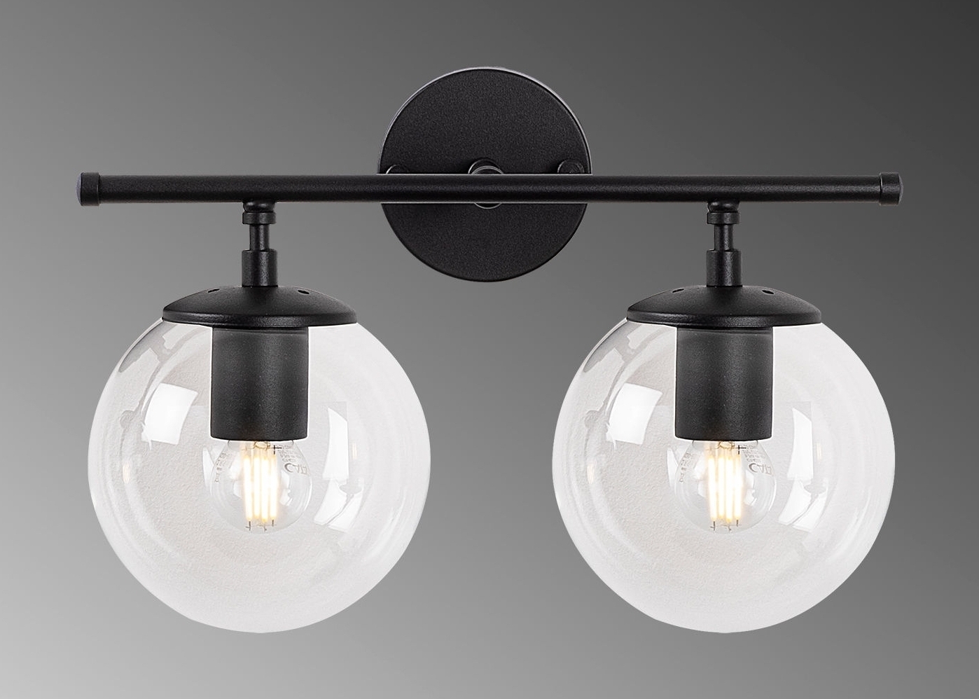 Rosy wandlamp 10740 - Zwart